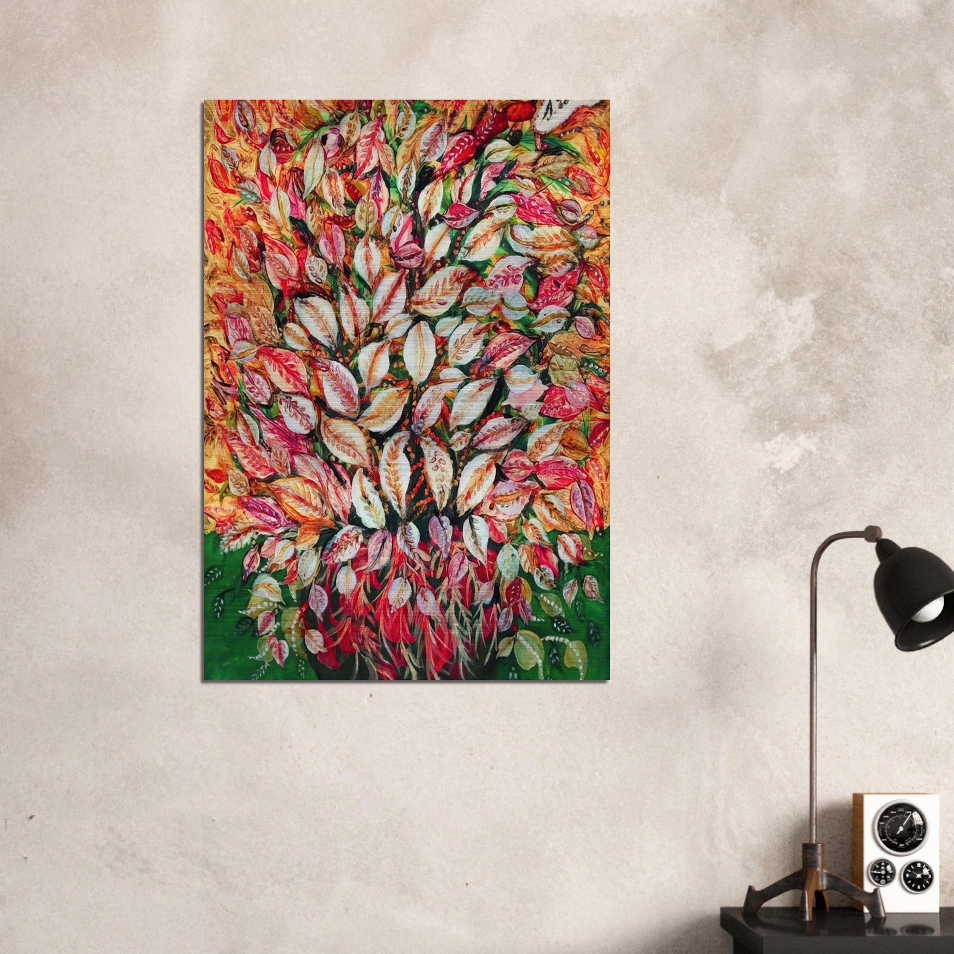 Feuilles - 1928 - Seraphine Louis Brushed Aluminum Print - 70x100 cm / 28x40 inches | Seraphine Louis Aluminum Print | Seraphine Louis Prints