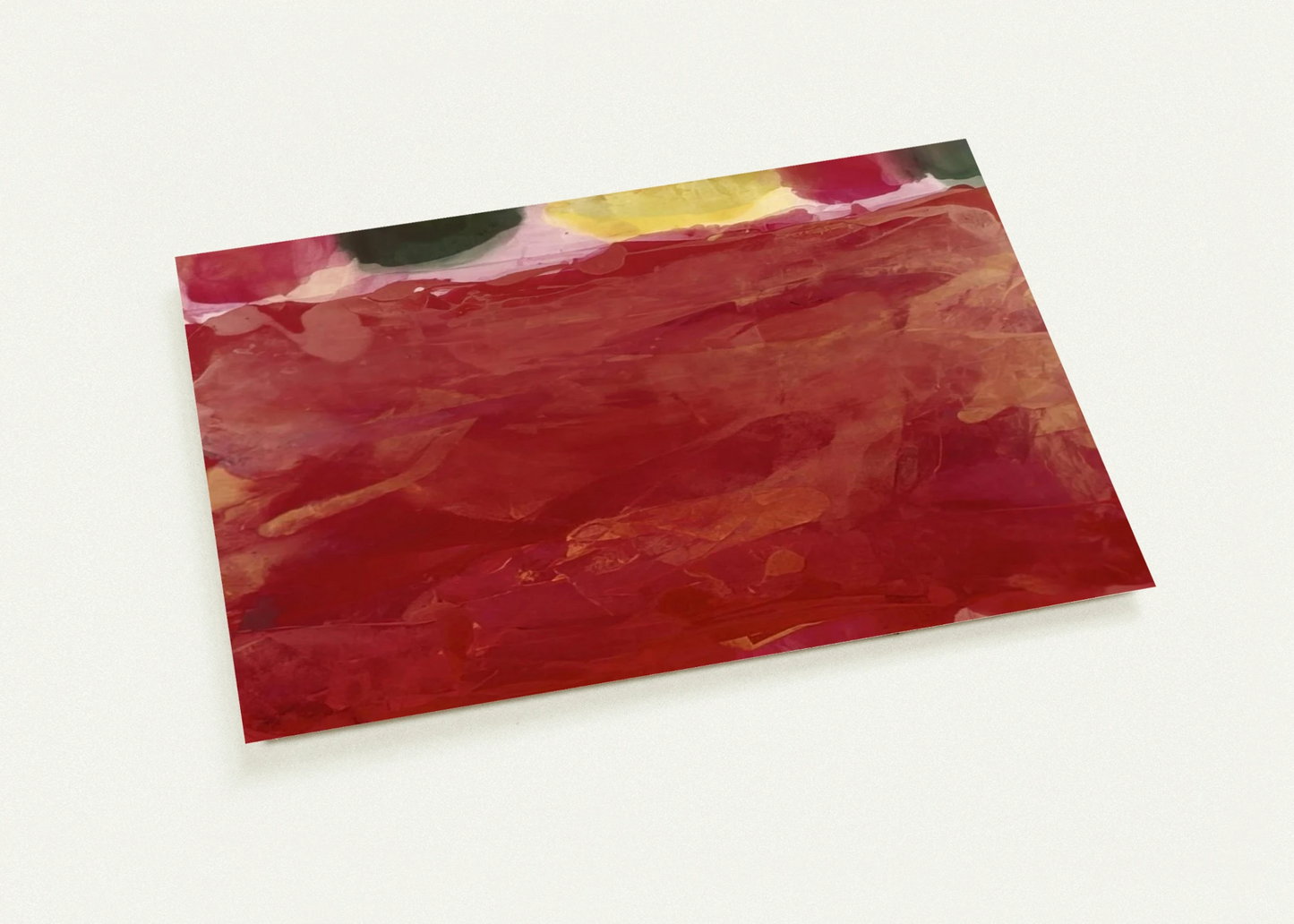 Parade - 1974 By Albert Irvin Pack of 10 Post Cards | Albert Irvin Post Cards | A6 (10.5 x 14.8 cm) - 4.1 x 5.8 inches