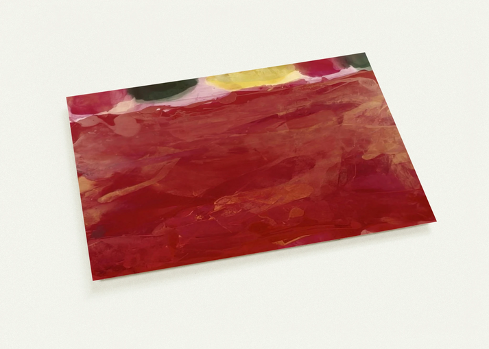 Parade - 1974 By Albert Irvin Pack of 10 Post Cards | Albert Irvin Post Cards | A6 (10.5 x 14.8 cm) - 4.1 x 5.8 inches