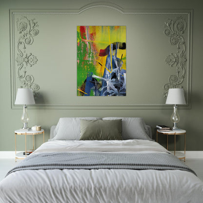 KORN - Gerhard Richter Brushed Aluminum Print - 70x100 cm / 28x40 inches | Gerhard Richter Aluminum Print | Gerhard Richter Prints