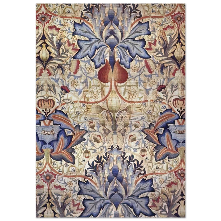 ACANTHUS EMBROIDERED PANEL 1890 - William Morris Brushed Aluminum Print - 70x100 cm / 28x40 inches | William Morris Aluminum Print | William Morris Prints