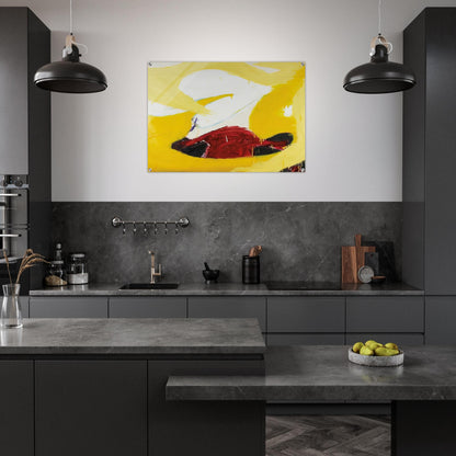 Untitled - 1972 - Norman Bluhm Acrylic Print - 70x100 cm / 28x40″ inches | Norman Bluhm Wall Art | Norman Bluhm Prints