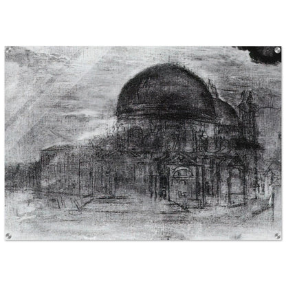 CATHEDRAL UNFINISHED - Salvador Dali Acrylic Print - 70x100 cm / 28x40″ inches | Salvador Dali Wall Art | Salvador Dali Prints