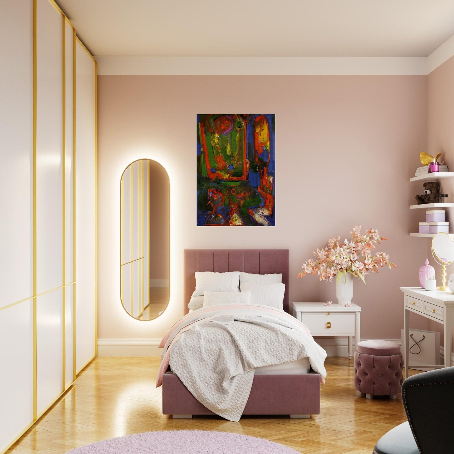 Asklepois - Hans Hofmann Brushed Aluminum Print - 70x100 cm / 28x40 inches | Hans Hofmann Aluminum Print | Hans Hofmann Prints