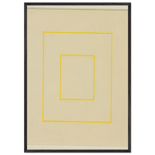 Spazio Luce - 1970 - Antonio Calderara Framed Art Print – Black Wooden Frame - Default Title - -Framed Art Print