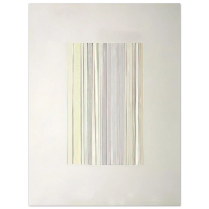 Gene Davis - Checkmate - 1973  75x100 cm / 30x40inches Fine Art Poster