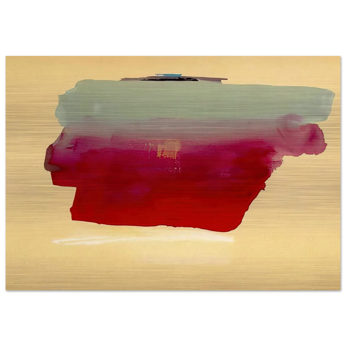 Robinson s Wrap - 1974 - Helen Frankenthaler Brushed Aluminum Print - 70x100 cm / 28x40 inches | Helen Frankenthaler Aluminum Print | Helen Frankenthaler Prints