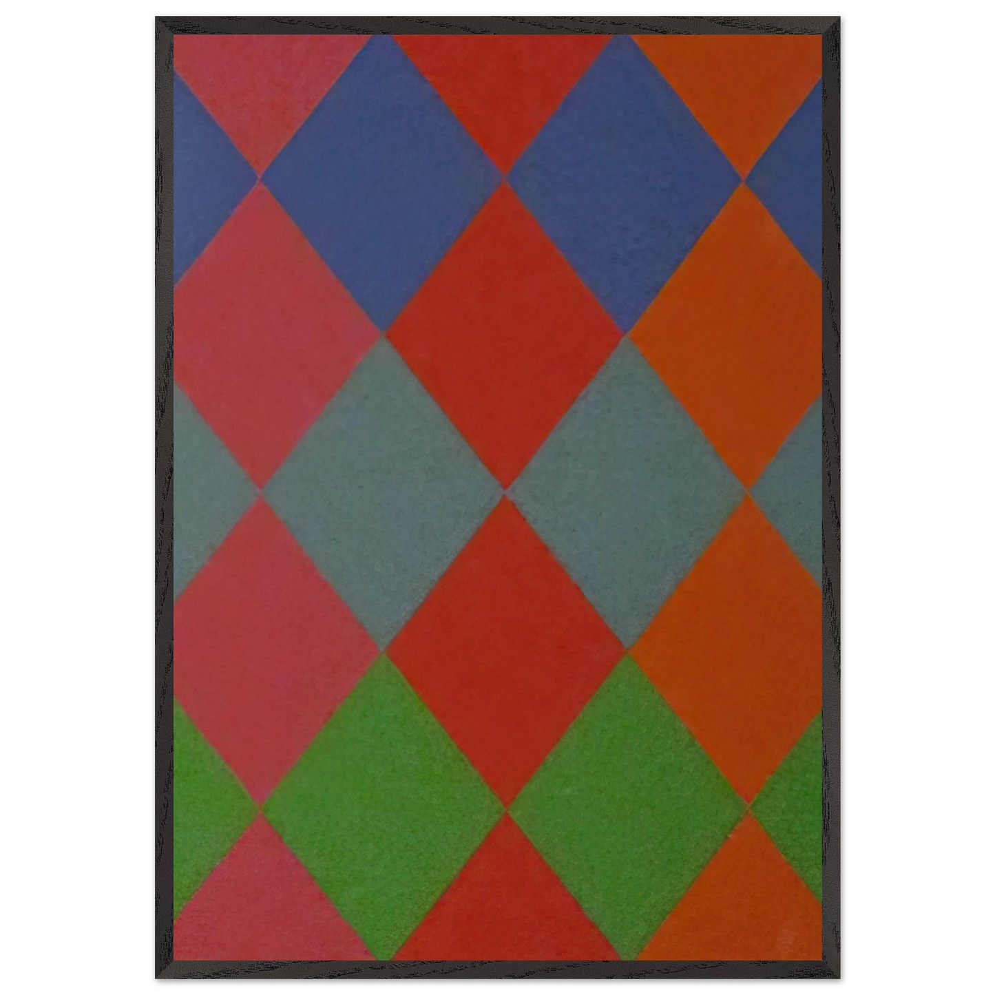 Geometric Composition - 1966 - Max Bill Framed Art Print – Black Wooden Frame - Default Title - -Framed Art Print