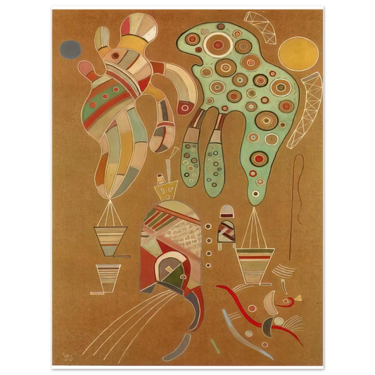 Wassily Kandinsky - UNTITLED 1941 1 Fine Art Poster - Default Title