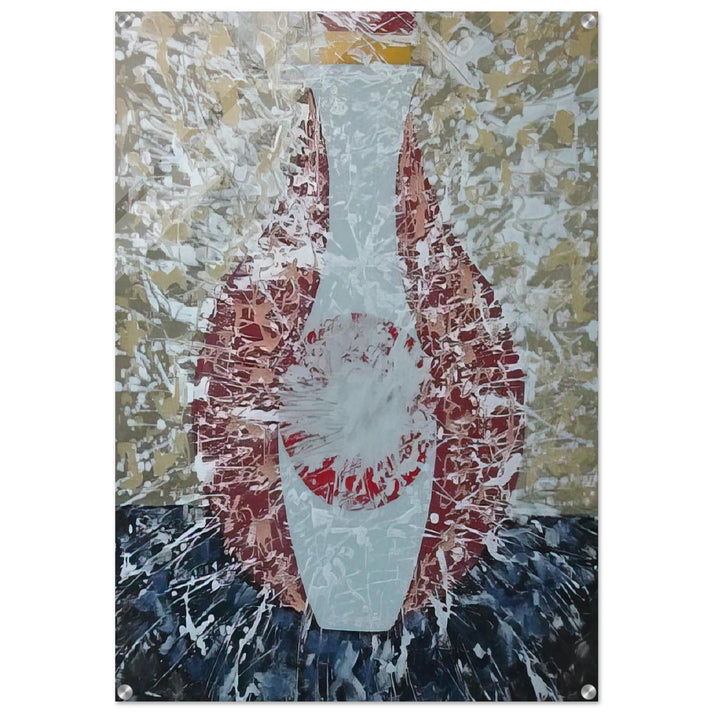 Untitled - 1956 - John Ferren Acrylic Print - 70x100 cm / 28x40″ inches | John Ferren Wall Art | John Ferren Prints