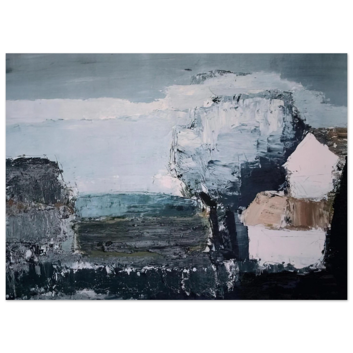 Nicolas de Stael - Paysage mÃƒÂ©diterranÃƒÂ©en - 1953 Fine Art Poster