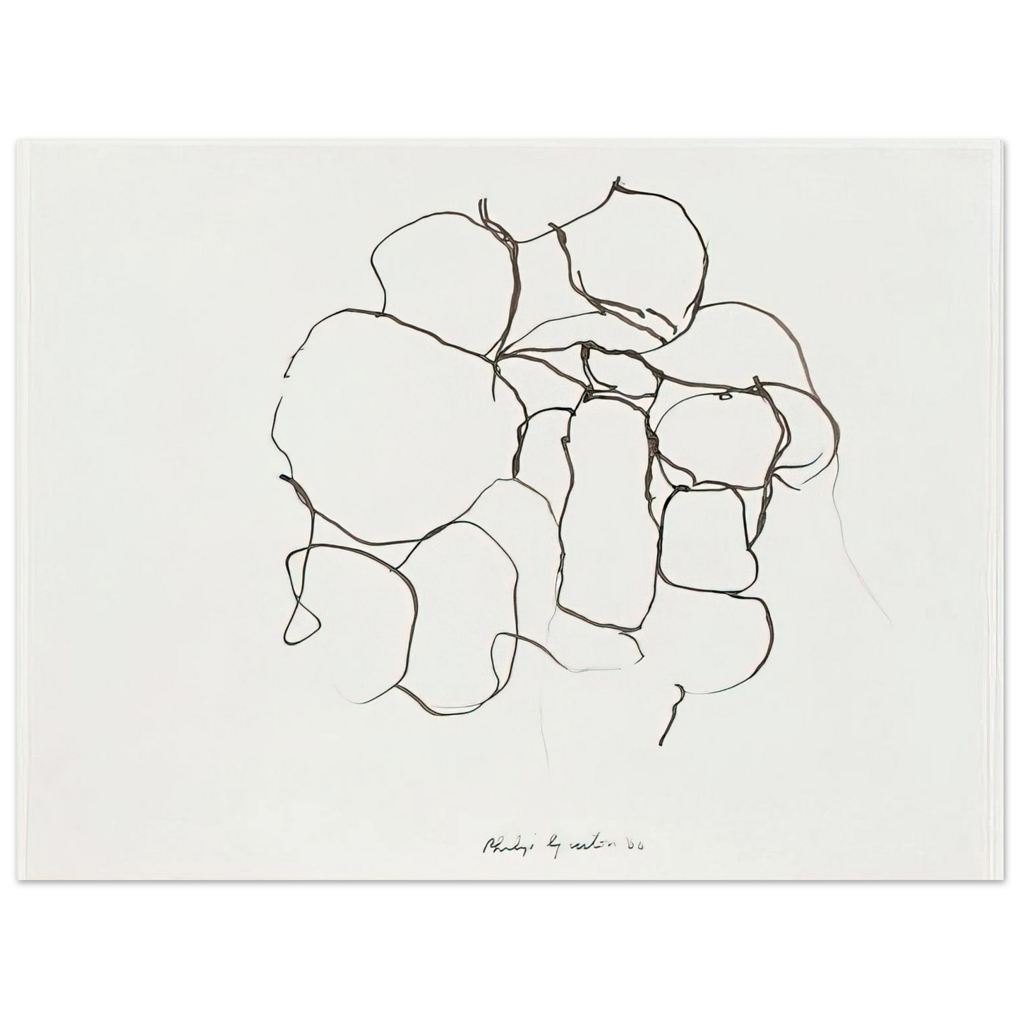 Philip Guston - UNTITLED 5 Fine Art Poster - Default Title