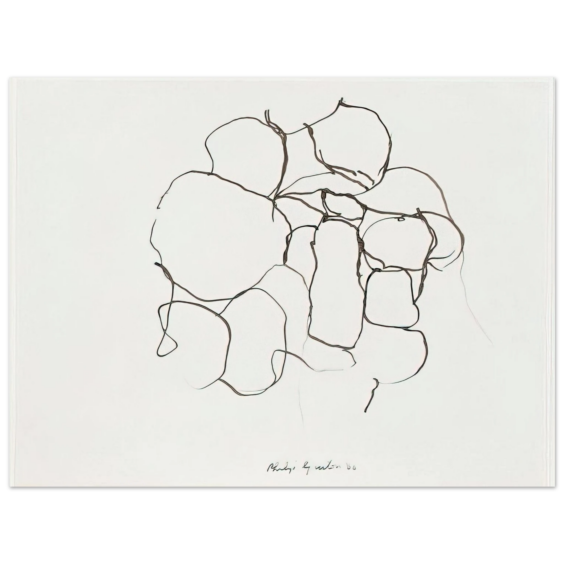 Philip Guston - UNTITLED 5 Fine Art Poster - Default Title