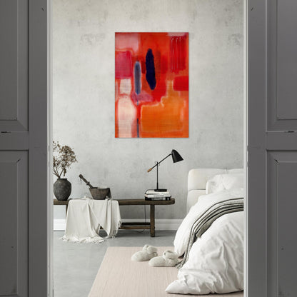 No. 9 - 1948 - Mark Rothko Brushed Aluminum Print - 70x100 cm / 28x40 inches | Mark Rothko Aluminum Print | Mark Rothko Prints