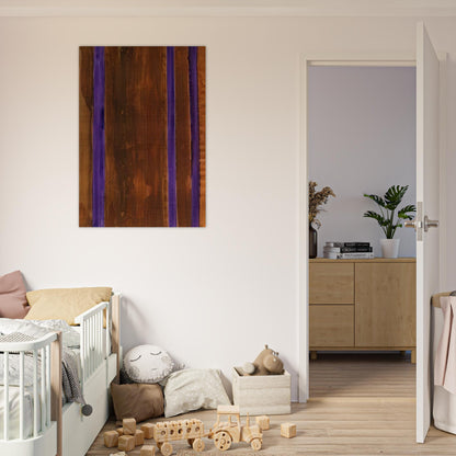 Untitled brownviolet - 2001 - Gunther Forg Brushed Aluminum Print - 70x100 cm / 28x40 inches | Gunther Forg Aluminum Print | Gunther Forg Prints