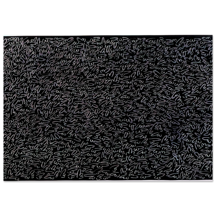 UNTITLED 1979 0 - Keith Haring Brushed Aluminum Print - 70x100 cm / 28x40 inches | Keith Haring Aluminum Print | Keith Haring Prints