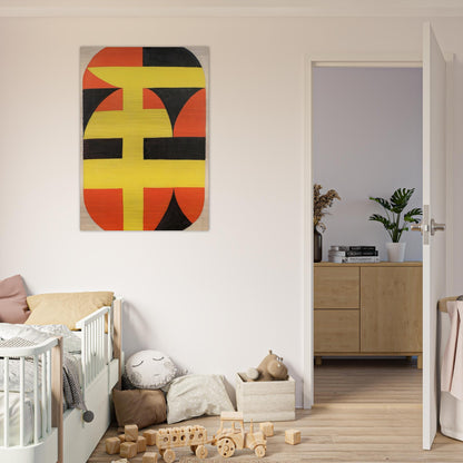 Siete - 1949 - Carmen Herrera Brushed Aluminum Print - 70x100 cm / 28x40 inches | Carmen Herrera Aluminum Print | Carmen Herrera Prints