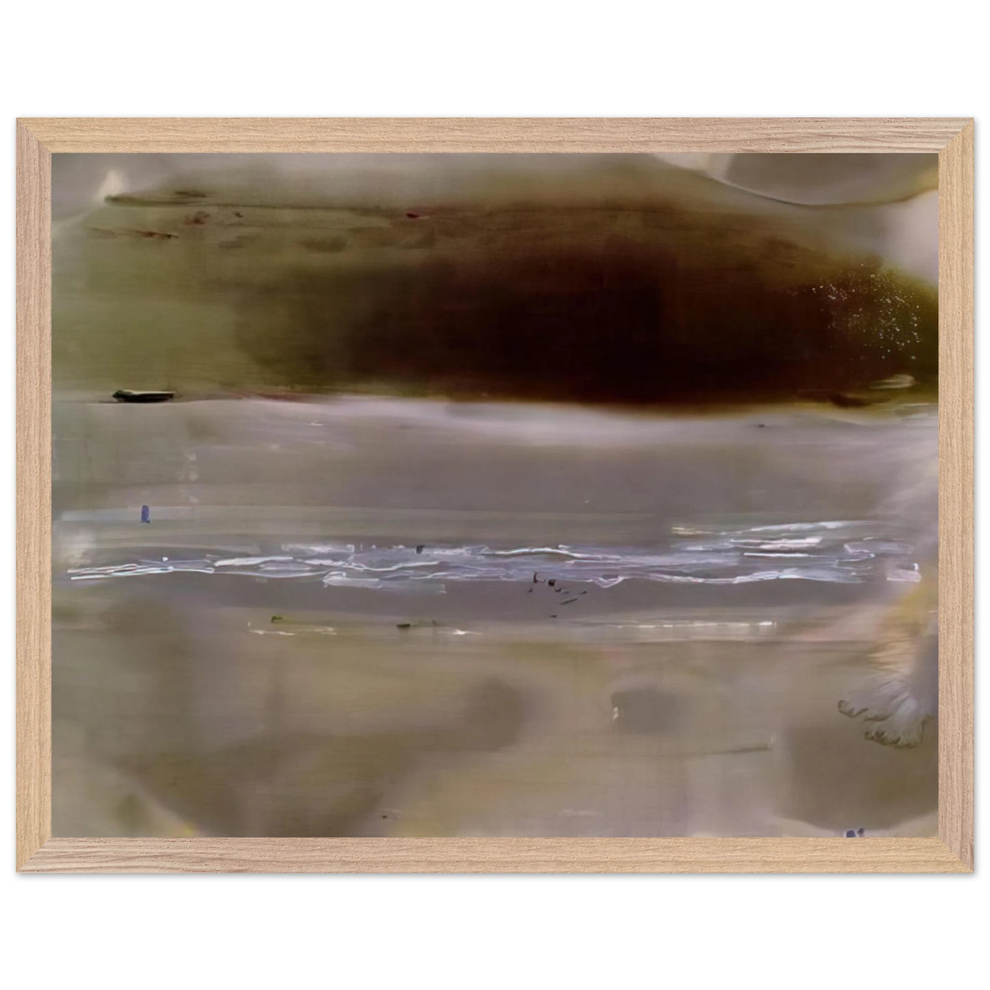 Helen Frankenthaler - Viewpoint II - 1979 Wall art - 60x80 cm / 24x32 inches - Premium Wooden Framed Poster With Fine Art Paper - Wood frame