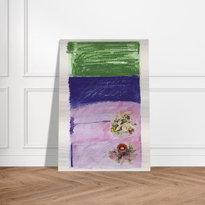 Untitled - 1978 - Mira Schendel Brushed Aluminum Print - 70x100 cm / 28x40 inches | Mira Schendel Aluminum Print | Mira Schendel Prints