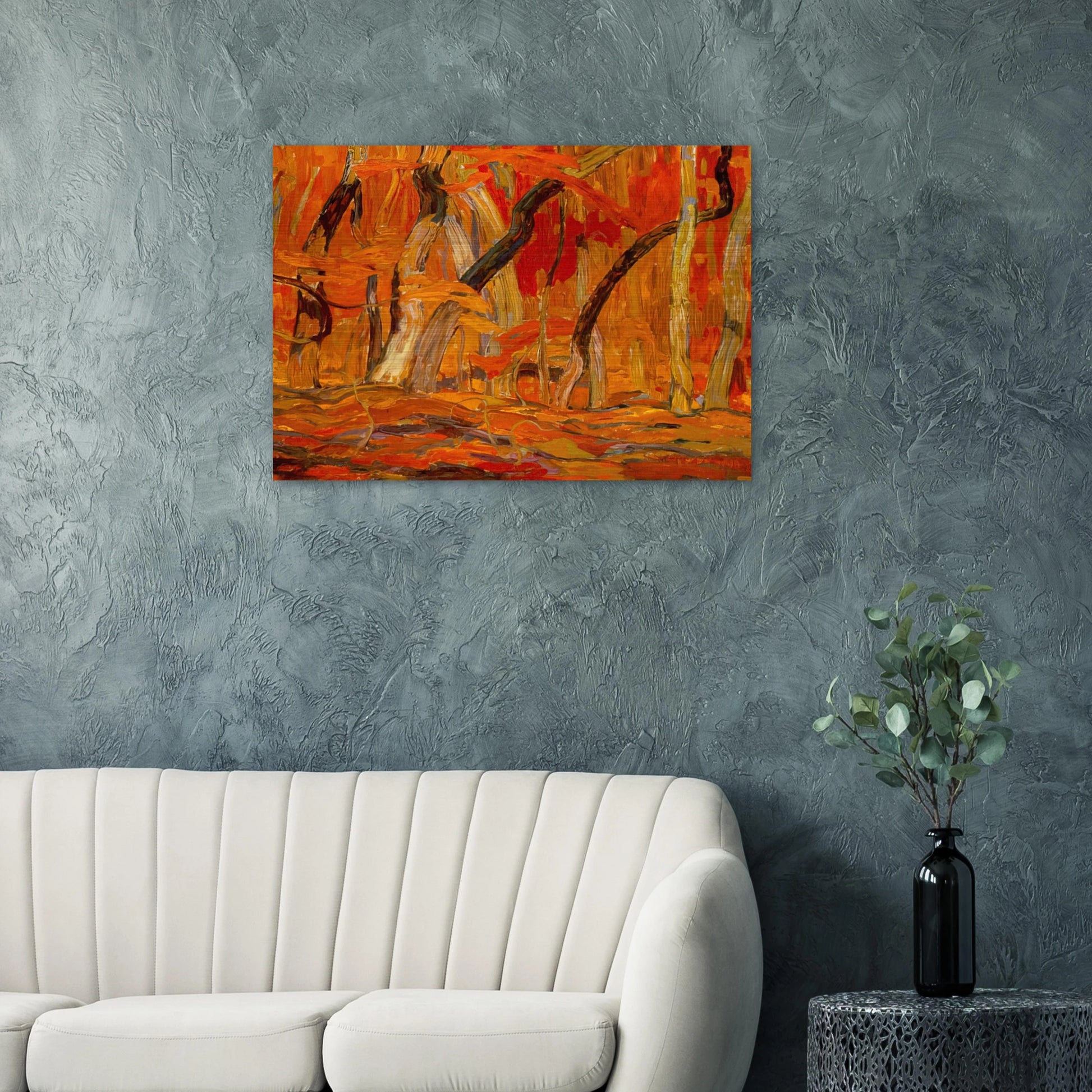 Maple Woods, Algoma - 1920 - A.Y. Jackson Brushed Aluminum Print - 70x100 cm / 28x40 inches | A.Y. Jackson Aluminum Print | A.Y. Jackson Prints