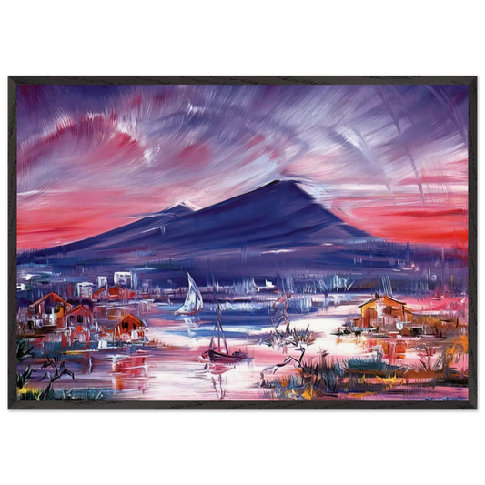 Untitled - 1979 N3 - Konrad Zuse Framed Art Print – Black Wooden Frame - Default Title - -Framed Art Print