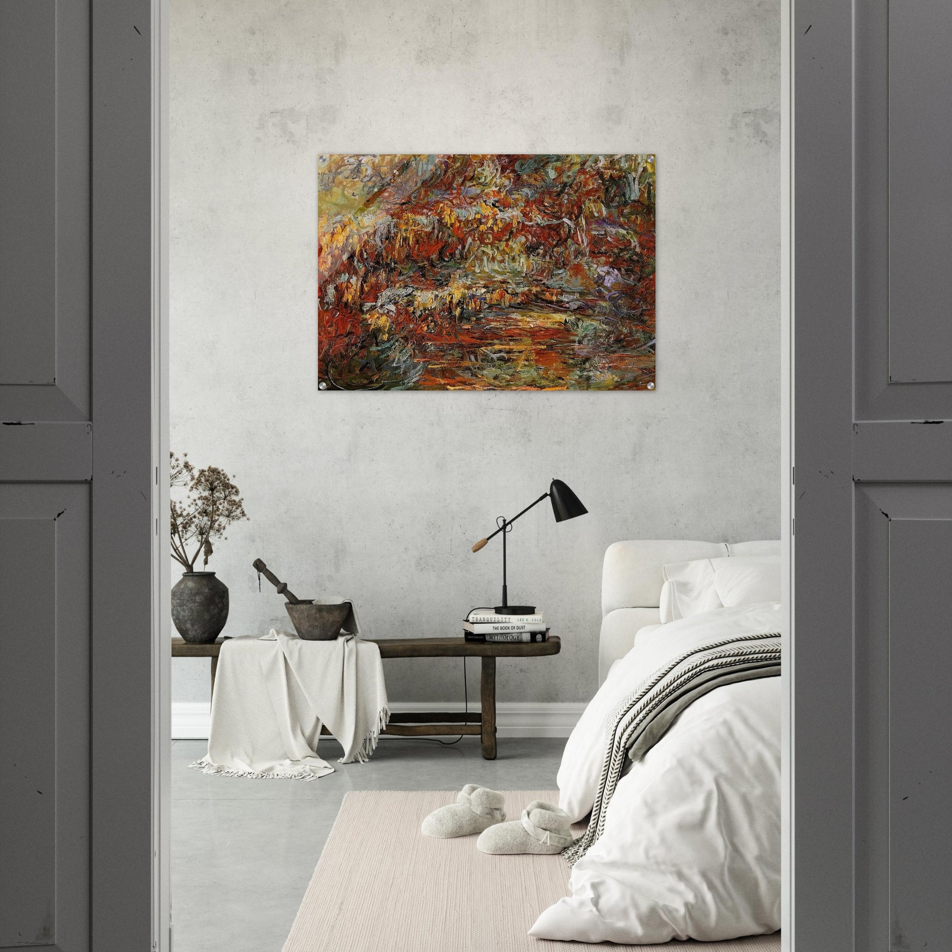 The Japanese Bridge 8 - claude monet Acrylic Print - 70x100 cm / 28x40″ inches | claude monet Wall Art | claude monet Prints