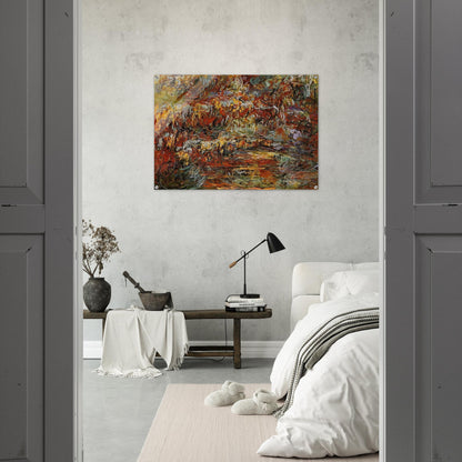 The Japanese Bridge 8 - claude monet Acrylic Print - 70x100 cm / 28x40″ inches | claude monet Wall Art | claude monet Prints