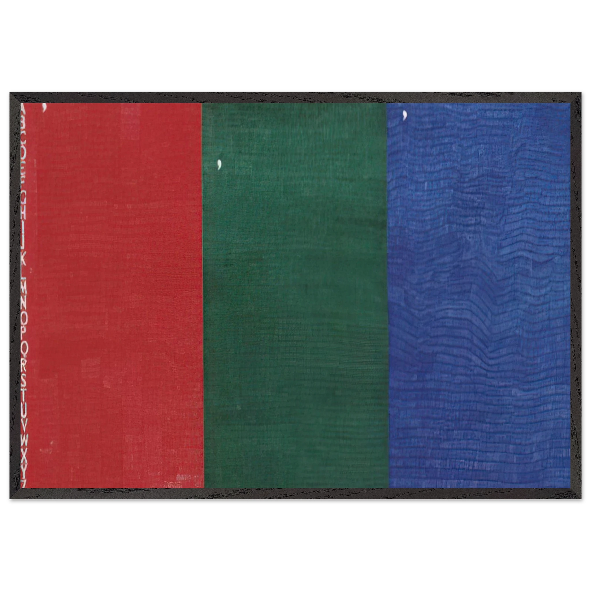 AEB - Alighiero Boetti Framed Art Print – Black Wooden Frame - Default Title - -Framed Art Print