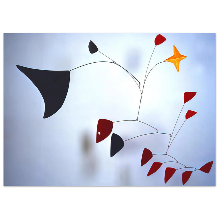 Alexander Calder - THE STAR 1960 Fine Art Poster