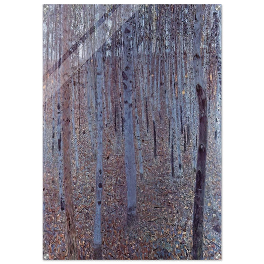 BUCHENHAIN - Gustav Klimt Acrylic Print - 70x100 cm / 28x40″ inches