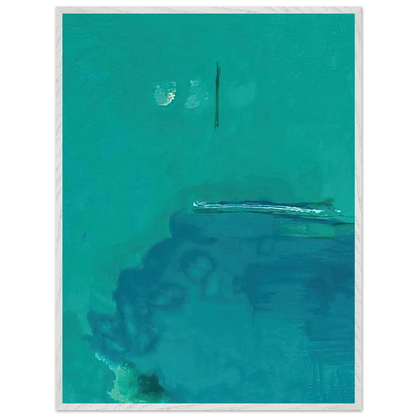 Helen Frankenthaler - Contentment Island - 2004 Wall art - 40x50 cm / 16x20 inches - Fine Art Poster - -