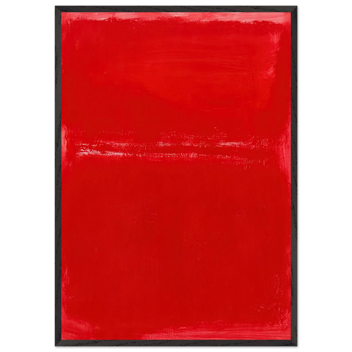 Untitled - 1970 N1 - Mark Rothko 70x100 cm / 28x40 inches Framed Art Print – Black Wooden Frame