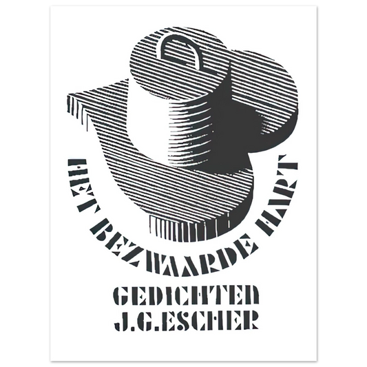 MC Escher - ESCHER (26) Wall Art - 21x29.7 cm / 8x12" - Fine Art Poster - -