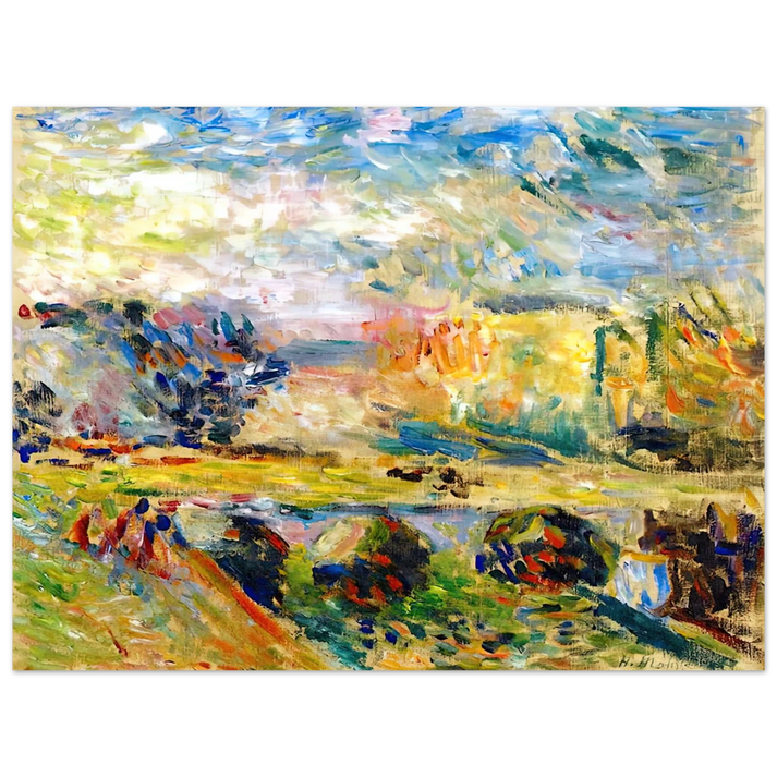 Henri Matisse - THE BRIDGE 1901  75x100 cm / 30x40inches Fine Art Poster