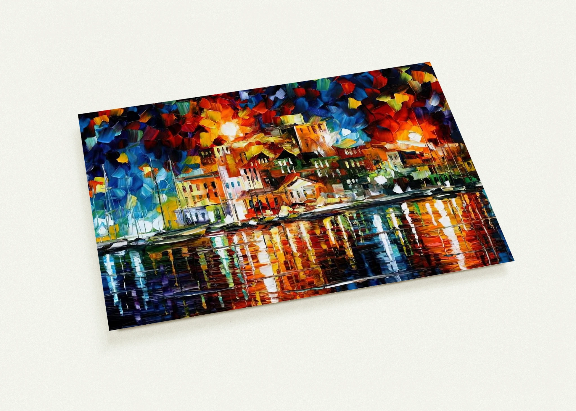 Leonid Afremov By Leonid Afremov Pack of 10 Post Cards | Leonid Afremov Post Cards | A6 (10.5 x 14.8 cm) - 4.1 x 5.8 inches