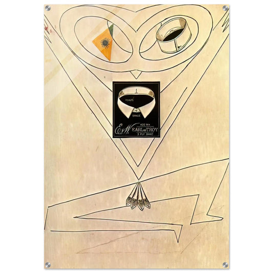 Dancing Owl - Max Ernst Acrylic Print - 70x100 cm / 28x40″ inches | Max Ernst Wall Art | Max Ernst Prints