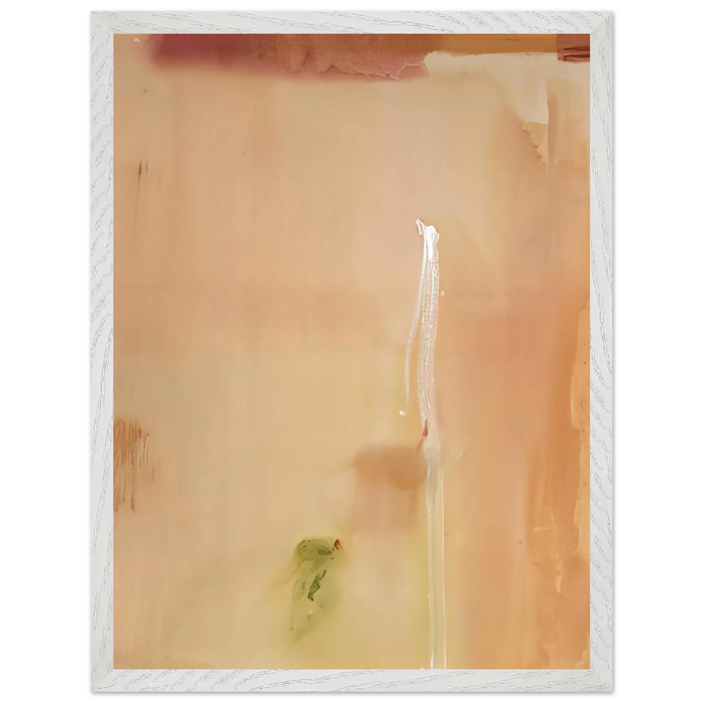 Helen Frankenthaler - Dawn Stroke - 1977 Wall art - 21x29.7 cm / 8x12" - Premium Wooden Framed Poster With Fine Art Paper - Black frame
