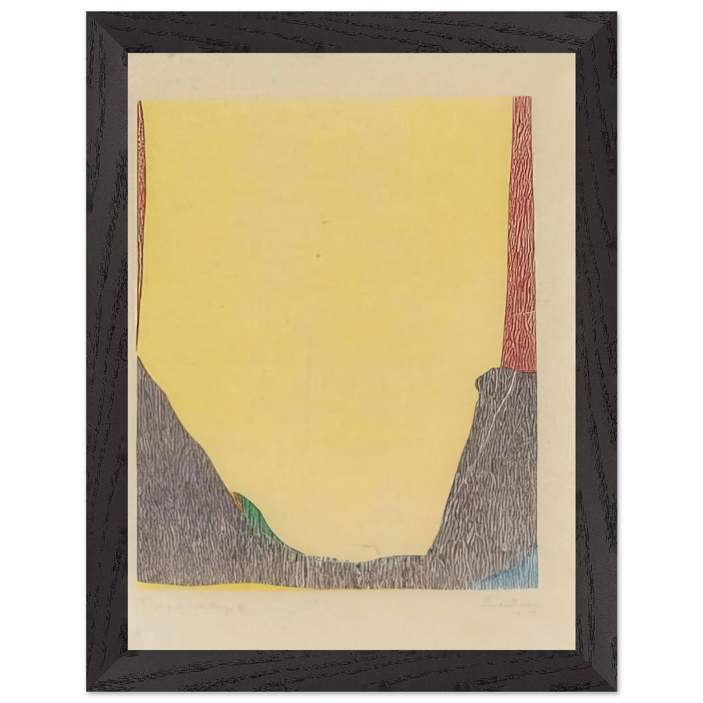 Helen Frankenthaler - East and Beyond - 1973 Wall art - 30x40 cm / 12x16 inches - Fine Art Poster - -
