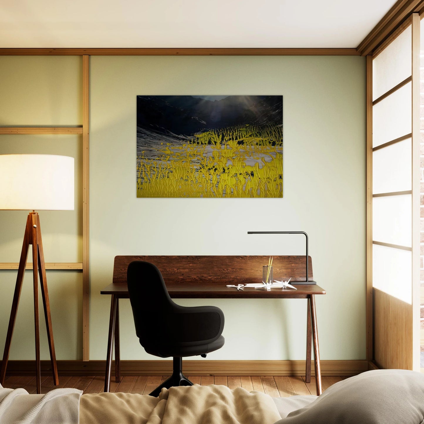 19 3 92 - Gerhard Richter Brushed Aluminum Print - 70x100 cm / 28x40 inches | Gerhard Richter Aluminum Print | Gerhard Richter Prints