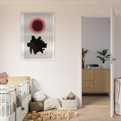 Cool Blast - 1960 - Adolph Gottlieb Brushed Aluminum Print - 70x100 cm / 28x40 inches | Adolph Gottlieb Aluminum Print | Adolph Gottlieb Prints