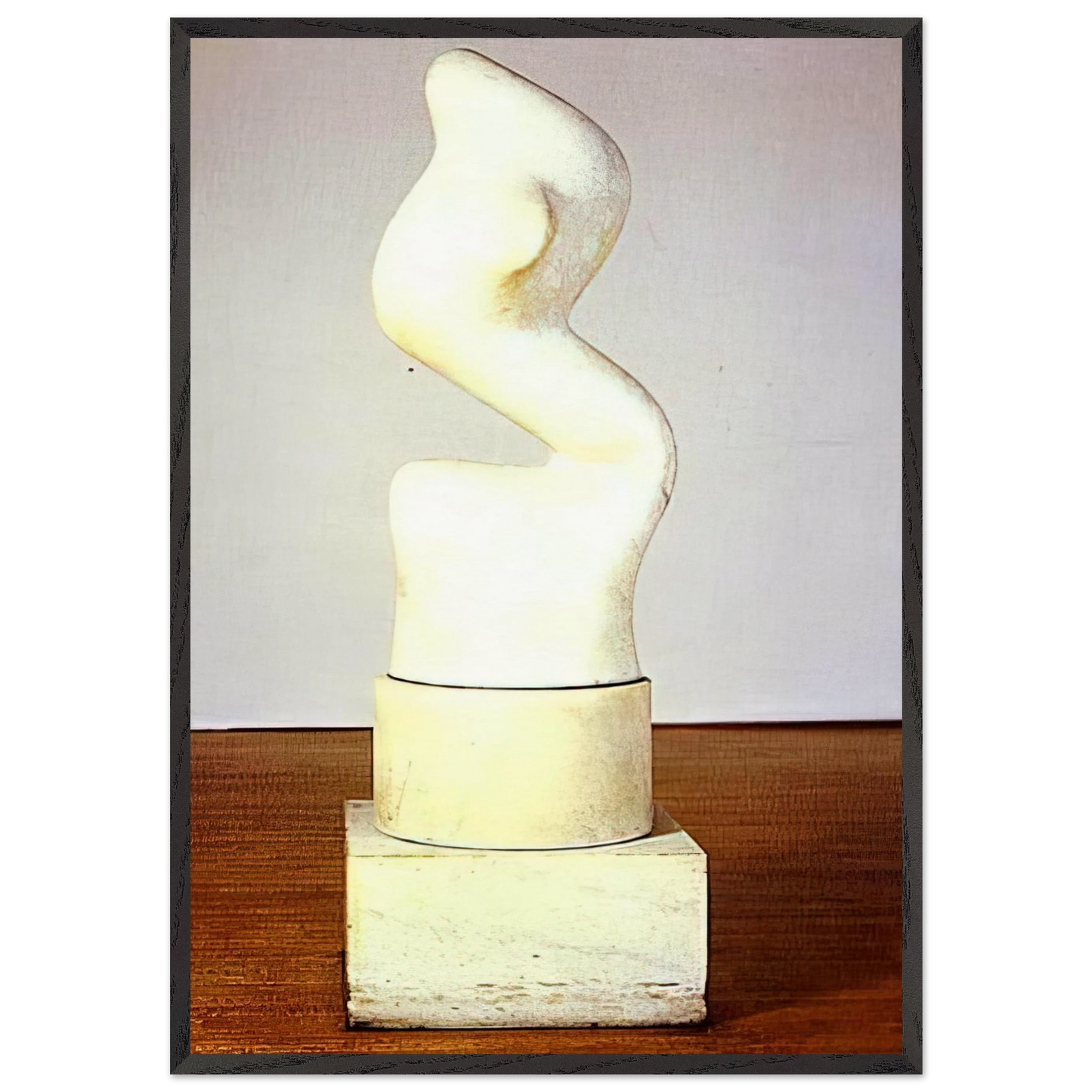 Rising Up S elevant - Jean Arp Framed Art Print – Black Wooden Frame - Default Title - -Framed Art Print