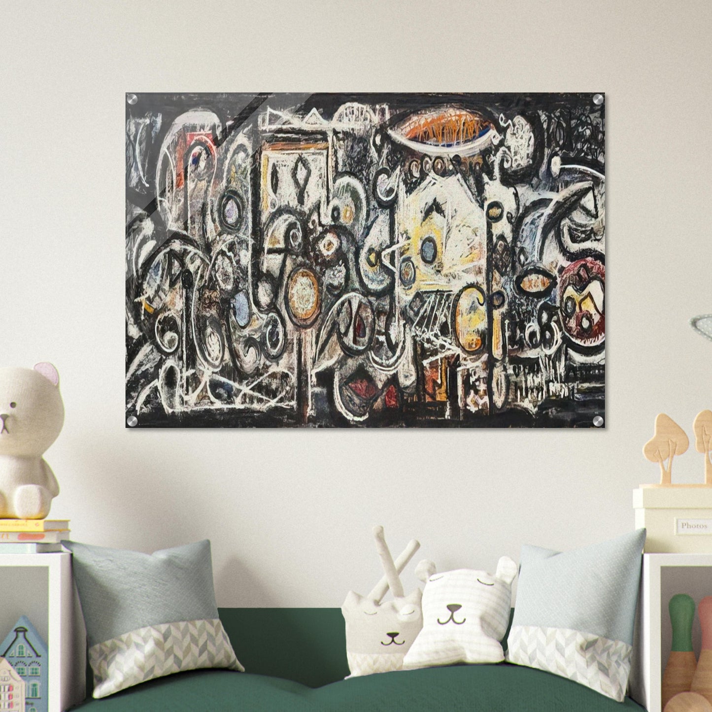 Fugue Number 2 - 1943 - Richard Pousette-Dart Acrylic Print - 70x100 cm / 28x40″ inches | Richard Pousette-Dart Wall Art | Richard Pousette-Dart Prints
