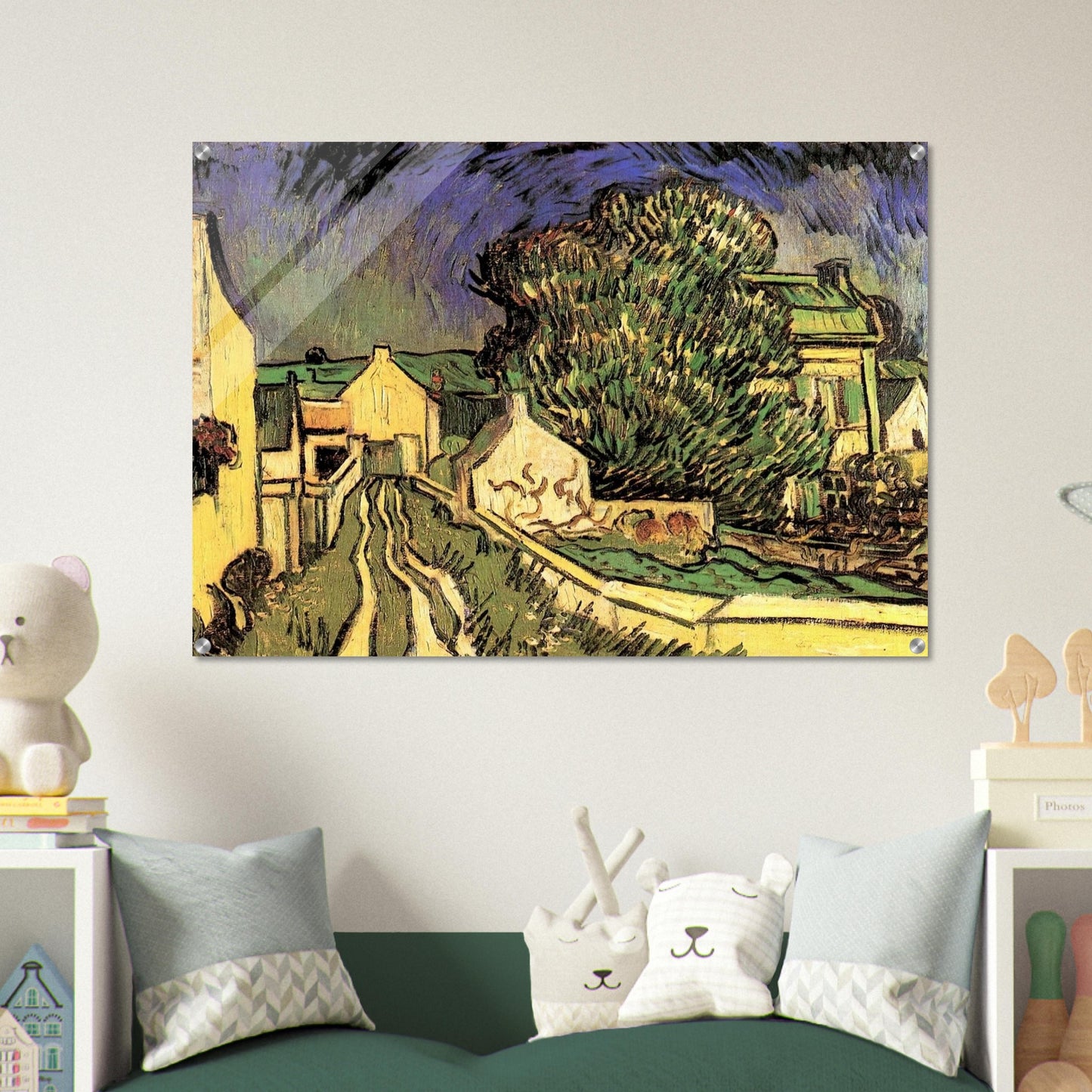 The House of Pere Pilon - Vincent van Gogh Acrylic Print - 70x100 cm / 28x40″ inches