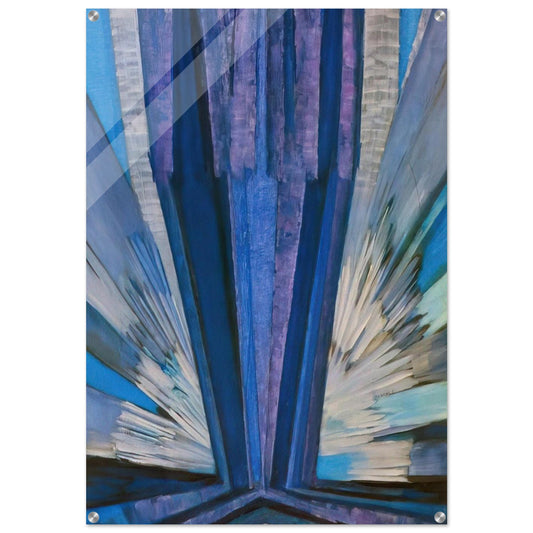 Blue - Frantisek Kupka Acrylic Print - 70x100 cm / 28x40″ inches