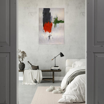 Sun Moon Chalice II - 1962 - Theodoros Stamos Brushed Aluminum Print - 70x100 cm / 28x40 inches | Theodoros Stamos Aluminum Print | Theodoros Stamos Prints