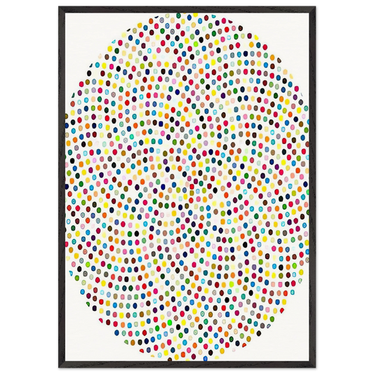 VALIUM - Damien Hirst Framed Art Print – Black Wooden Frame - Default Title - -Framed Art Print