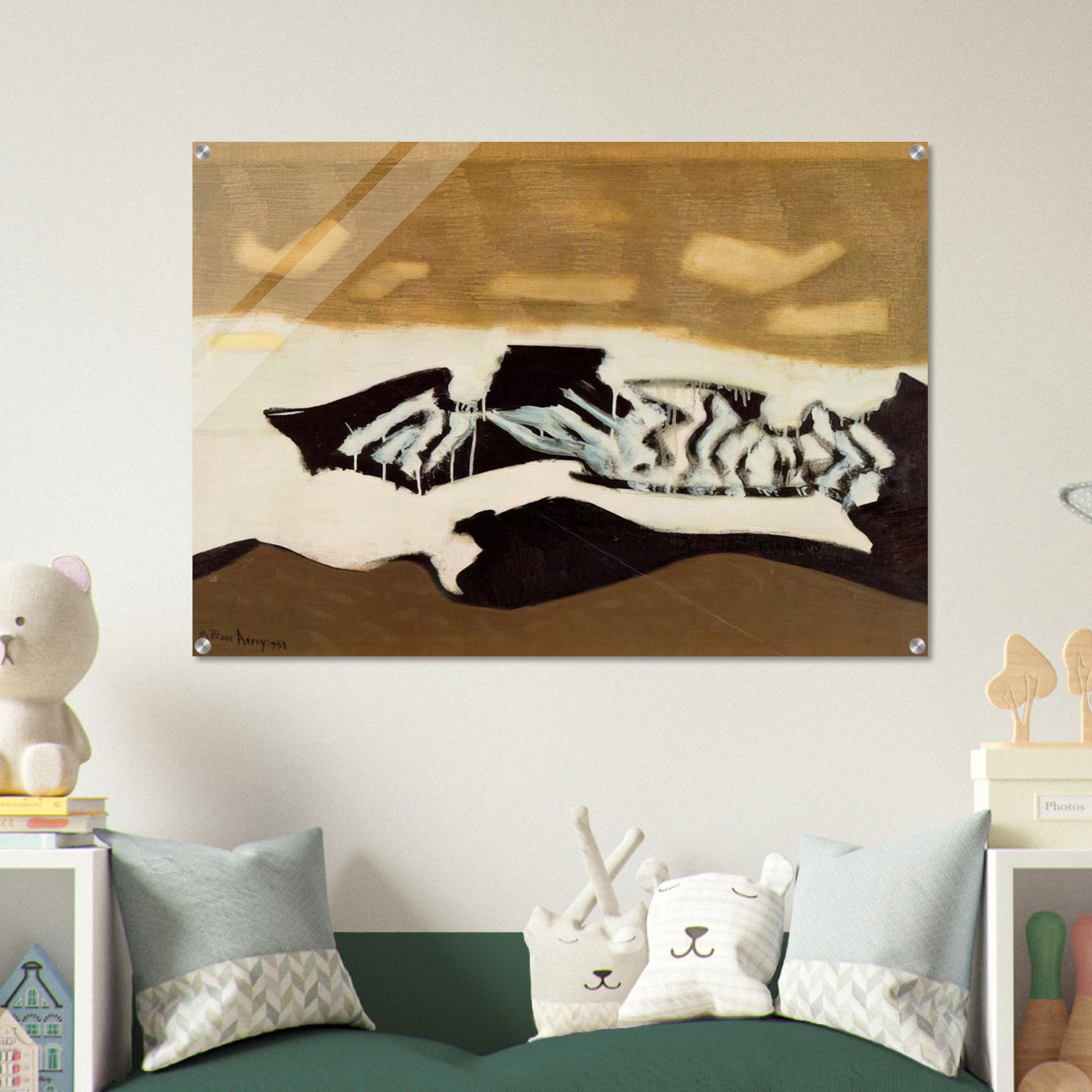 Breaking Sea - 1952 - Milton Avery Acrylic Print - 70x100 cm / 28x40″ inches | Milton Avery Wall Art | Milton Avery Prints