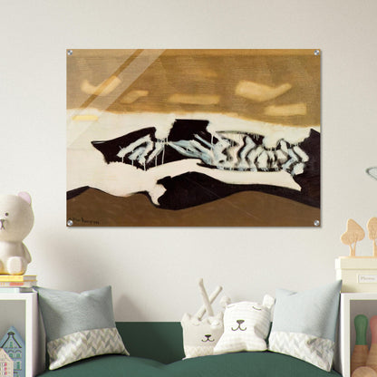 Breaking Sea - 1952 - Milton Avery Acrylic Print - 70x100 cm / 28x40″ inches | Milton Avery Wall Art | Milton Avery Prints