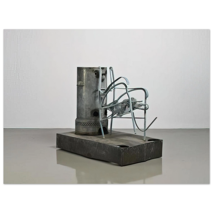 Robert Rauschenberg - NILE THRONE GLUT 1992  75x100 cm / 30x40inches Fine Art Poster