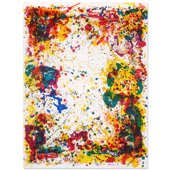Sam Francis - Freshet  75x100 cm / 30x40inches Fine Art Poster